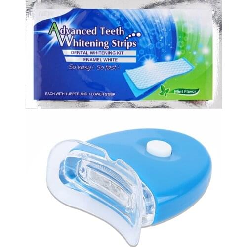 Smart LED Teeth Whitening Device LEDs Light Dental Teeth Whitener Kit Dental Tools Teeth Bleaching Lamp Whitening Instrument