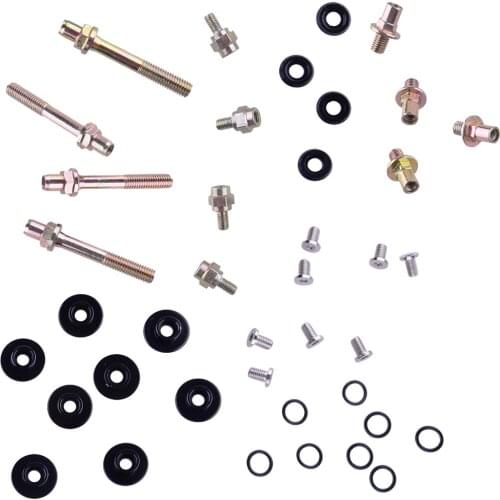 1 Set Car Aluminum Alloy Engine Valve Bolt Gasket Vtec Nut Washer Cover Fit for Acura Honda Civic CRX CR-Z Del Sol B-Series