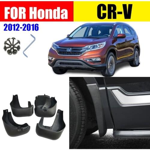 FOR CAR Honda CR-V Mudguard Fenders CRV Mud flaps splash guard Fender Mudflap Mudguards Car Accessories Front Rear 4 pcs