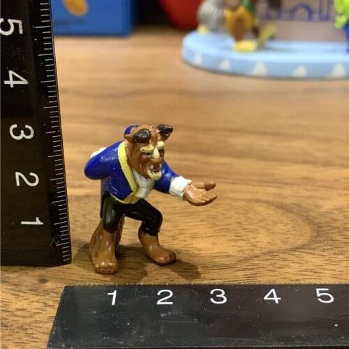 24Piece 3cm Disney find Japan bulk order Beauty and Beast Mini beast doll accessories DIY accessories