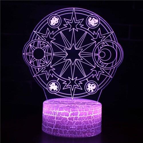 Anime Sailor Moon Manga My Hero Academia Chinchilla Usb Light Stuffed With to Sleep Room Decor Childrens Desk Neon LightsLED150