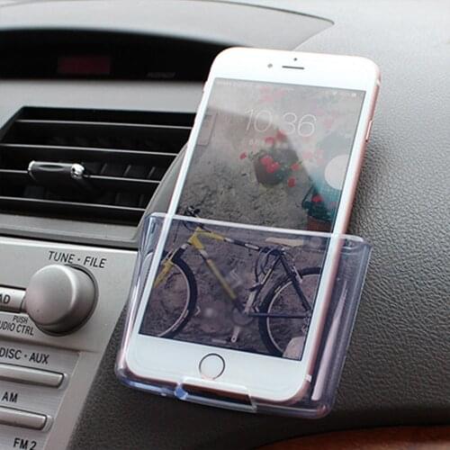 Car Auto Storage Case Box Cell Phone Charger Cradle Holder Pocket Bag Organizer