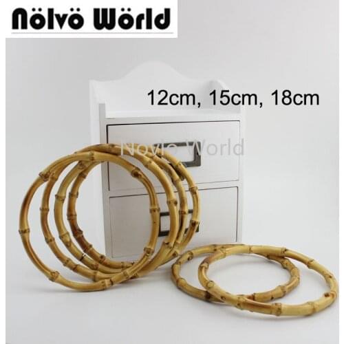 Wholesale 50 pairs=100 pieces,12cm 15cm 18cm REAL bamboo purse handle,Bamboo handles bag purse handles Purse handles crafts
