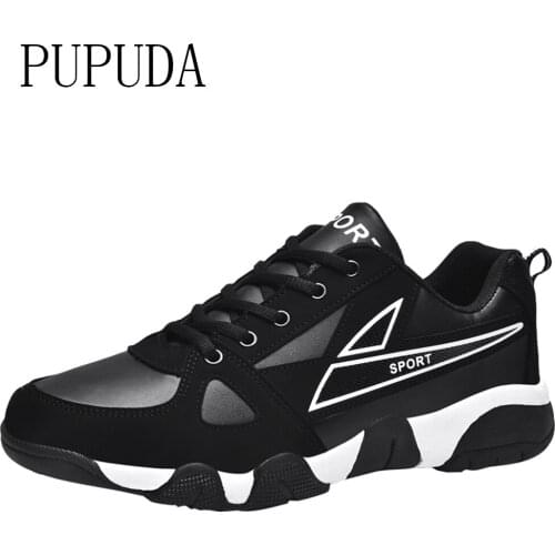 PUPUDA Men Casual Shoes Comfortable Sport Sneakers Shoes Men Outdoor Walking Basketball Shoes Men 2021 Running Sneakers Male