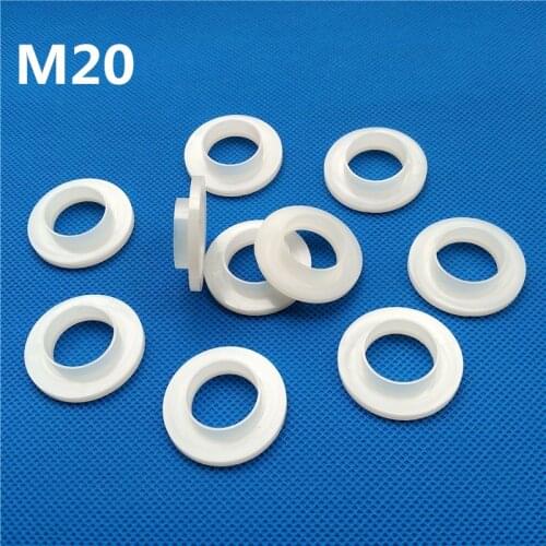 M20 the step Nylon Gasket Screw Washer T-type plastic insulation pad polyamide seal groove fastener protector for thread 20mm
