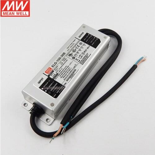 MEAN WELL ELG-100-42B-3Y 96W 2.28A 42V Dimmable Power Supply 110V/220V AC to 42V DC waterproof IP67 Meanwell Dimming led driver
