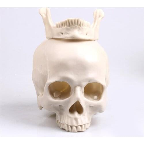 [MGT] P-Flame sculpture various types of skull carving flower pots antique storage jars Halloween decoration sculpture decoratio