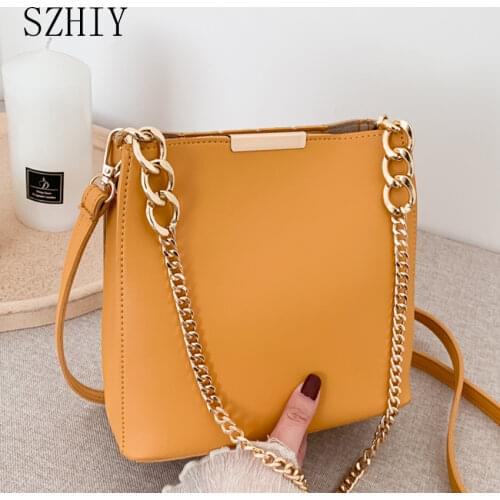 Fashion Women Shoulder Bag Pu Leather Handbag Crossbody Purse For Girls Luxury Designer Brand Tote With Chain Composite Small