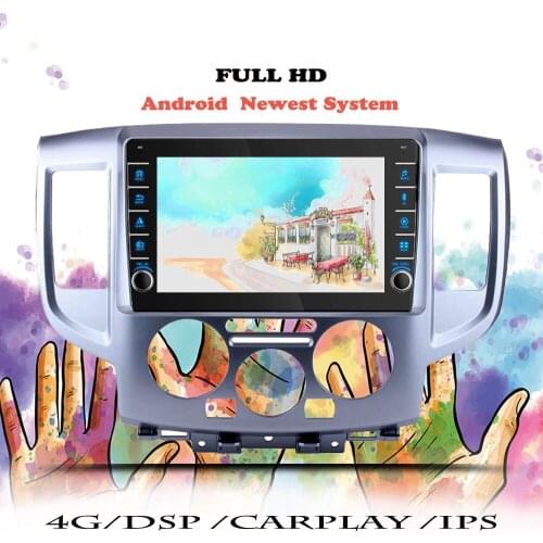 Multimedia Player Car Radio Android 10 For Nissan NV200 2011 2012 2013 2014 2015 2016 2017 2018 GPS Navigation 2din DVD Cassette