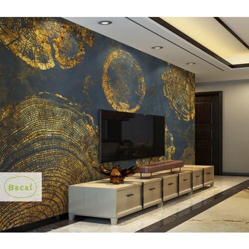 New fashion personality wallpaper 5d modern minimalist yellow stripe living room wall papers home decor papier peint mural 3D