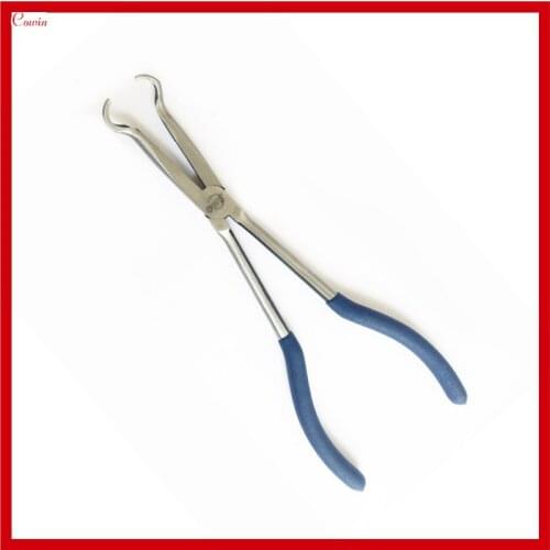 New Truck Car Bend Head Cylinder Spark Plug Plier Valve Seal Ring Plier Valve Stem Seal Remover Tool