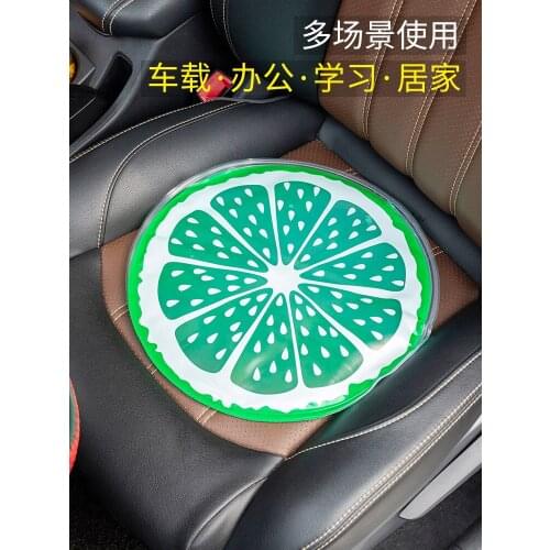 Summer Watermelon Transparent Ice Pad Pet Cat Cute Student Car Cooling Cushion Office Seat Cold Pad Fruit Style Fresh Comfort