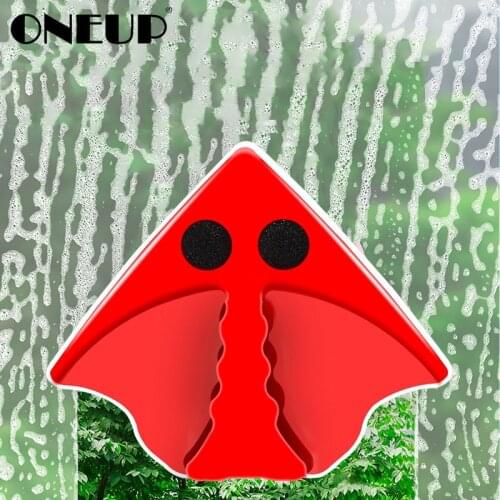 ONEUP Double Side Glass Cleaning Brush Magnetic Window Cleaners Household Window Cleaning Tools Portable Glass Surface Wiper