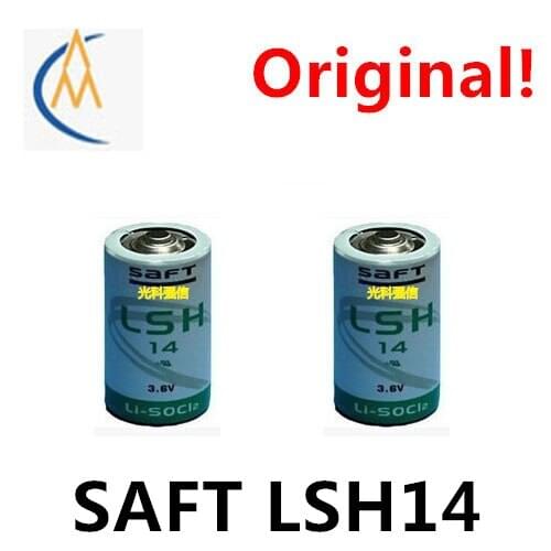 2PCS Original and authentic saft LS26500 LSH14 3.6V lithium battery PLC industrial control machine tool