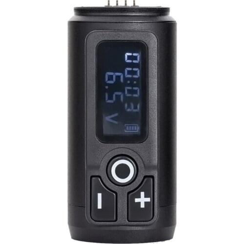 A0ND Portable Wireless Mini Tattoo Power Supply 1800mAh Rechargeable RCA Connection Professional Tattoo Pen Equipment Machine