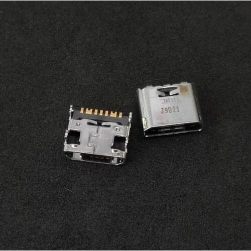 50pcs Micro Mini USB jack socket connector charger Charging Port for Samsung Galaxy Core Prime G360 G361F Tab E T560 T561