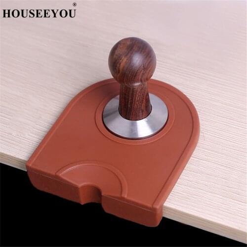 Manual Barista Coffee Espresso Latte Art Pen Tamper Holder Silicone Pad Mat Kitchen Accessories Coffeeware