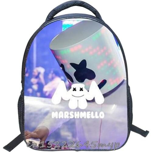 DJ Marshmello School Bag Backpack For Teenage Boys Girls Cute Fashion Waterproof Children Backpack Kids Bags