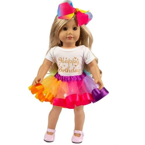 High Quality Dress Set Clothes fits for American girl 18" american girl doll alexander doll best gift