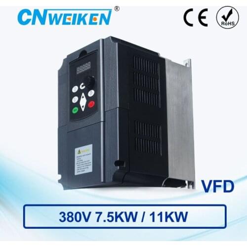 WK600 Vector Control frequency converter 380V Three-phase variable frequency inverter 7.5kw/11kw ac motor VFD