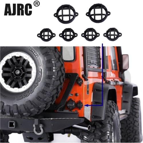 MJRC ABS protective lampshade for 1/10 Rc tracked car guard Traxxas Trx4 TRX-4 rear lamp cover reversing light protection cover