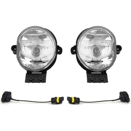 1 Pair Bumper Driving Fog Light Excellent ABS Plastics Prolonged Durable Assembly for Dodge Ram 1500 2500 3500 Pickup Durango