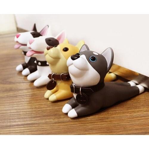 1pc Cute Door Stops Cartoon Creative Silicone Door Stopper Holder Safety Toys for Children Baby Home Furniture Hardware