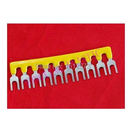 10pcs/lot terminal block wire ferrules TD1510 10position