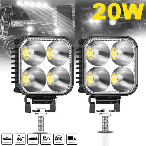 3" Mini Led Work Light Bar 12v 24v for Car 4x4 Offroad Trucks Tractor Motorcycle Led Fog Lamp Spotlight Scooter Driving Lights