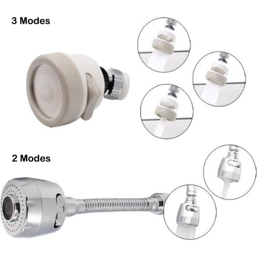 Adjustable 360 Degree Rotatable Kitchen Faucet Aerator Spray Head Water Tap Filter Diffuser Kitchen Tap Nozzle