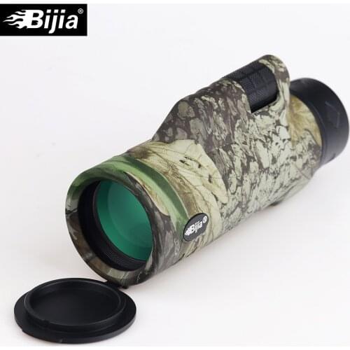 BIJIA 10x42 High Quality Multicolor Multi-coated BAK4 Prism Monocular Hunting Bird Watching Travel Telescope Watching
