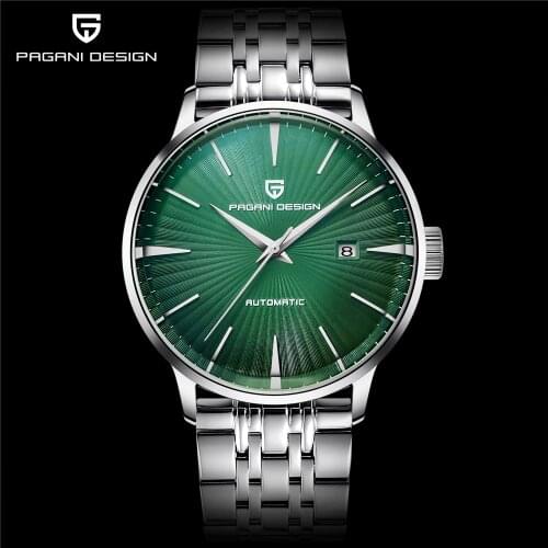 PAGANI DESIGN Brand Watch Men Automatic Mechanical Wristwatches Mens Steel Waterproof Watches Business Mens Clock dropshipping