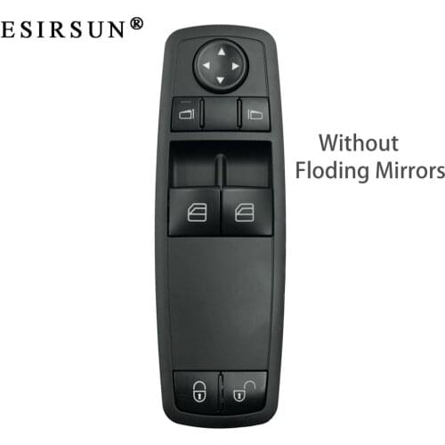 ESIRSUN Window Power Master Glass Lifter Control Switch Fit For 2005 2006 2007-2009 Mercedes Benz W169 A170 A200 ,1698206410