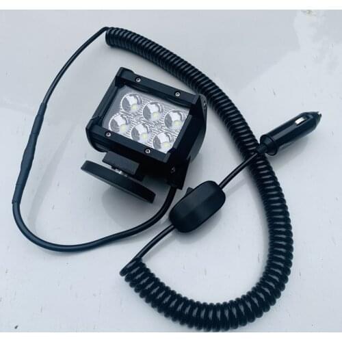 Waterproof Car LED work light Magnet holder Combo headlight Offroad led driving Spot Flood headlamp Fog Tent Camp light Laterns