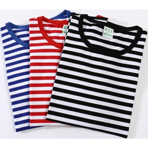 Russia Navy, Submarine Force, Marine Unisex Sailor Striped T-Shirt Cotton O-Neck Short Sleeve T Shirt New