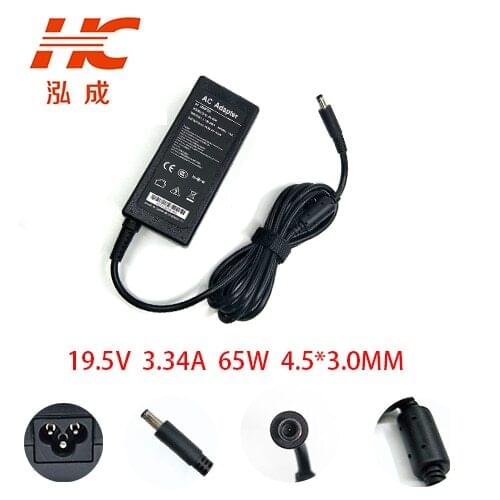 19.5V3.34A 65w 4.5mm*3.0mm Power AC Adapter Supply For Dell XPS 18 1810 1820 3147 3148 5555 5558 5755 5758 5759 7310