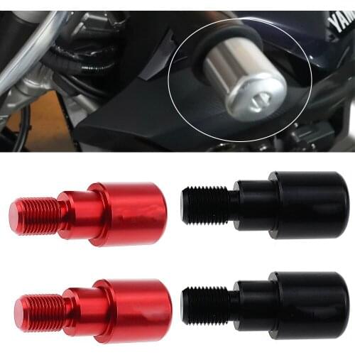 FOR Yamaha FZ1 FZ6 FZ8 MT07 MT 07 MT125 YZFR125 XJ6 FZR600 FZ1 FZS1000 Motorcycle Handlebar Ends Grips Slider Handler Bar Ends