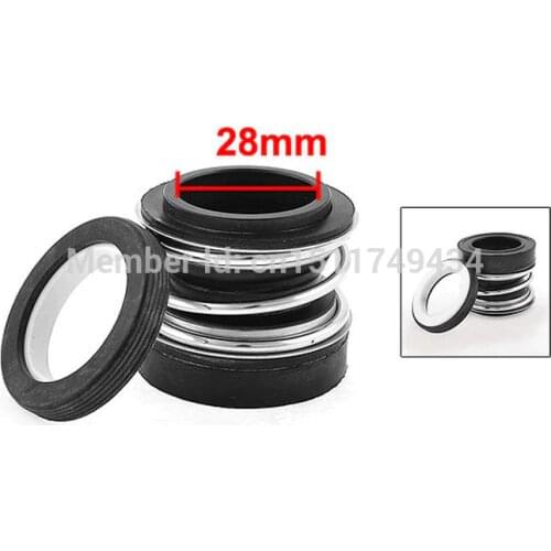 MB2-28 Ceramic Ring Rubber Bellows 28mm Inner Dia Pump Mechanical Seal