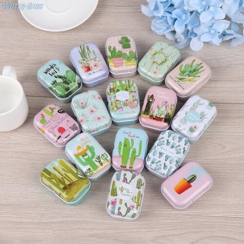 Mini Tin Box Sealed Jar Packing Boxes Jewelry, Candy Box Small Storage Boxes Cans Coin Earrings, Headphones Christmas Gift Box
