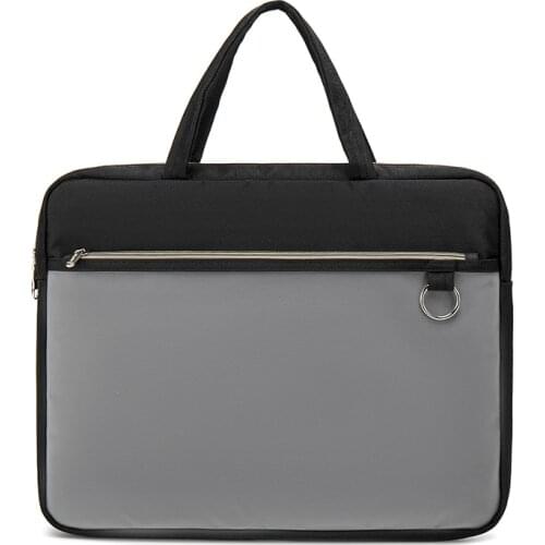 Multi-functional A4 Document Bags Filing Products Portable Waterproof Polyester Storage Bag for Notebooks Pens Computer