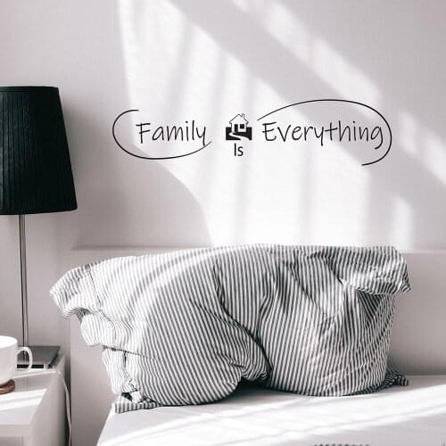 Cartoon phrases Wall Decal Living Room Removable Mural Living Room Bedroom Home Party Decor Wallpaper
