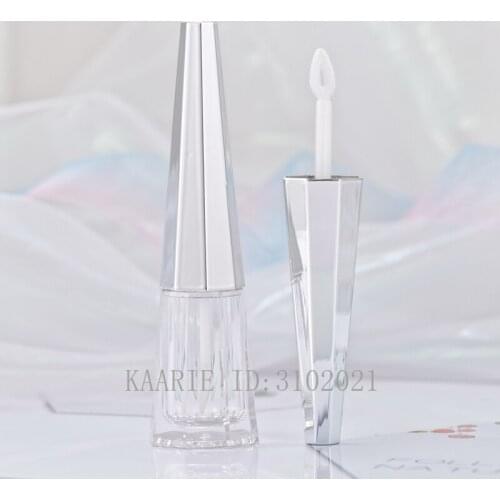 Wholesale Lipgloss Containers Hexagon Lipstick Balm Tubes Turriform Lip Glaze Labial Glair Makeup Packing Bottle 10/30/50pcs