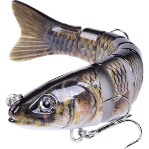 Fishing Lures Hard bait Bass Pike Lure Fishing Bait Jointed Swimbait 13.5cm 28.5g 8 Segments Crankbait Wobblers Fishing tackle