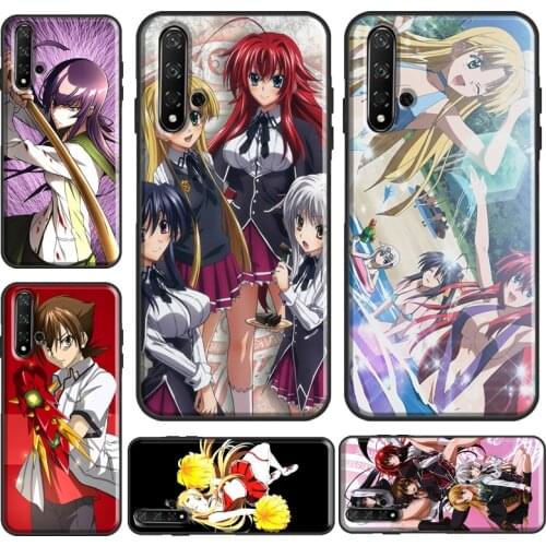 High School Dxd Anime Case For Huawei Y6 Y7 2019 Nova 5T Funda For Honor 10i 10 Lite 20 Pro 8X 9X 7A 8A Case