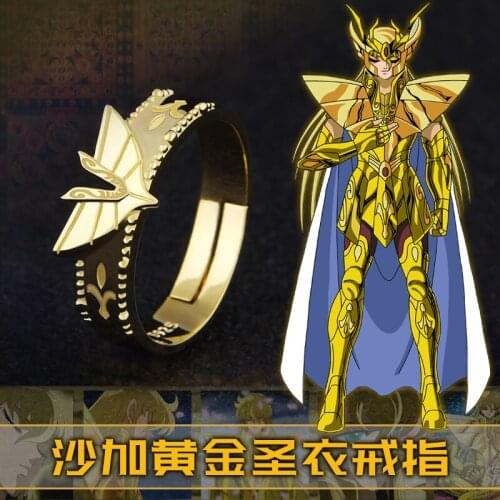 FAIRY TAIL Natsu Dragneel Ring Cos Prop Daily Cos Gift 53.2mm -58.2 mm fashion christmas Gift