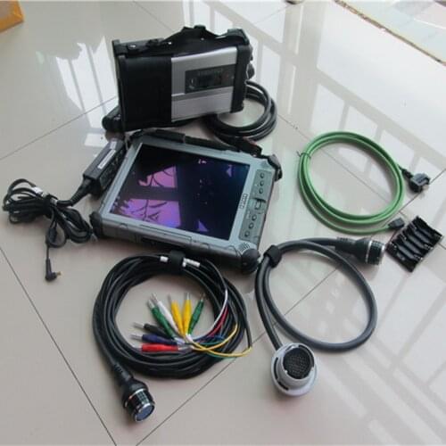 Top MB Star C5 SD Connect Diagnostic tool and Laptop ix104 mini SSD Software 2021-06v D.AS/ DTS/ for SD C5 for MB Cars & Trucks