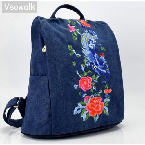 Veowalk Women's Textile Backpacks