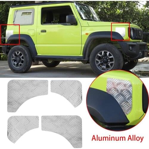 Alloy Front Rear Fender Protector Panel Cover For Suzuki Jimny 2019-2020
