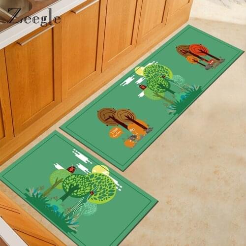 Zeegle Kitchen Carpet Floor Mat Non-slip Carpet For Living Room Kid Bedroom Rug Coffee Table Beside Carpet