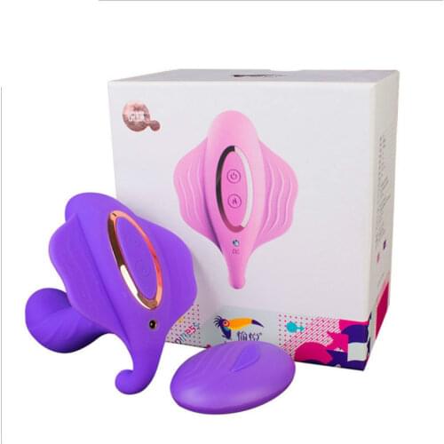 10 speed Smart Heating Butterfly Wearable Dildo Panties Vibrator G Spot Clitoral Stimulator Massager Women Masturbation toy